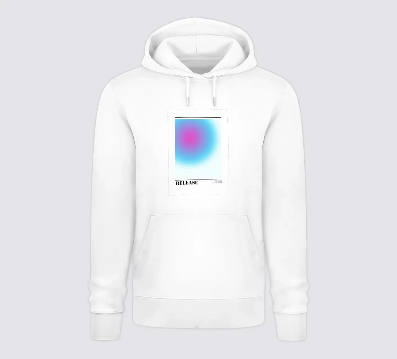 Release Aura Gradient Art Print - Gallery Exhibition hoodie by homdeco