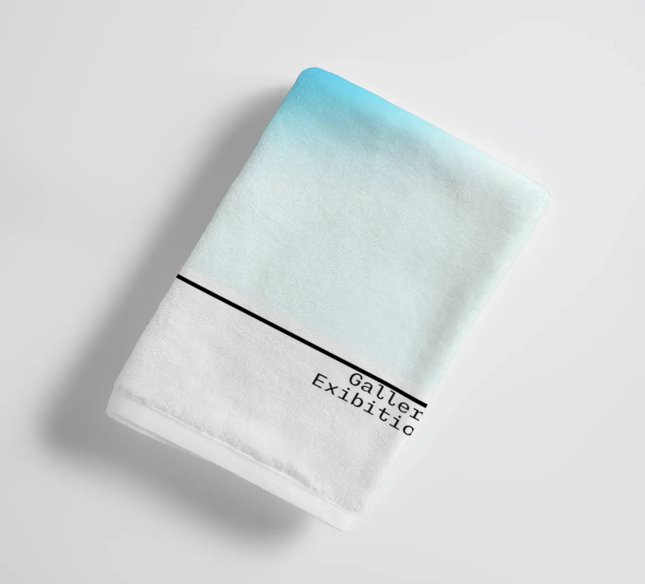 Release Aura Gradient Art Print - Gallery Exhibition towel by homdeco