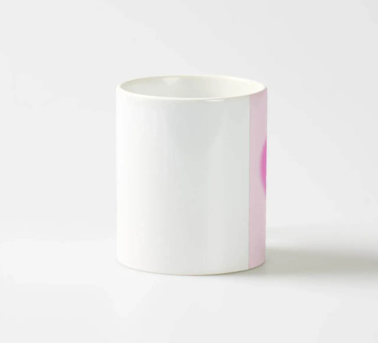 Trust The Process Pink Heart Aura Print - Liebe & Wachstum Keramik Tasse von homdeco