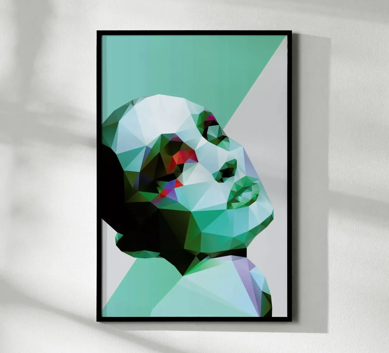 Wild for the Night II poster con telaio in alluminio da Three Of The Possessed