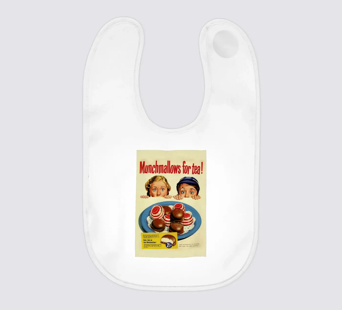 Munchmallows bavaglino da Hemingway Design