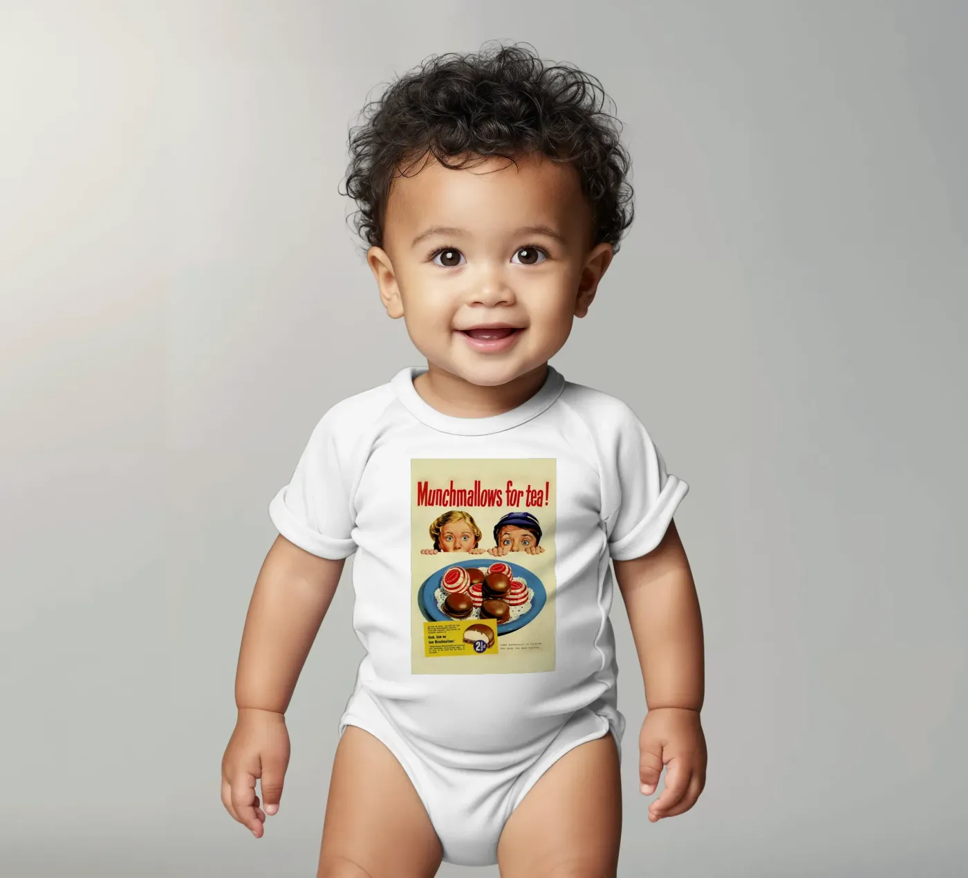 Munchmallows body bébé de Hemingway Design