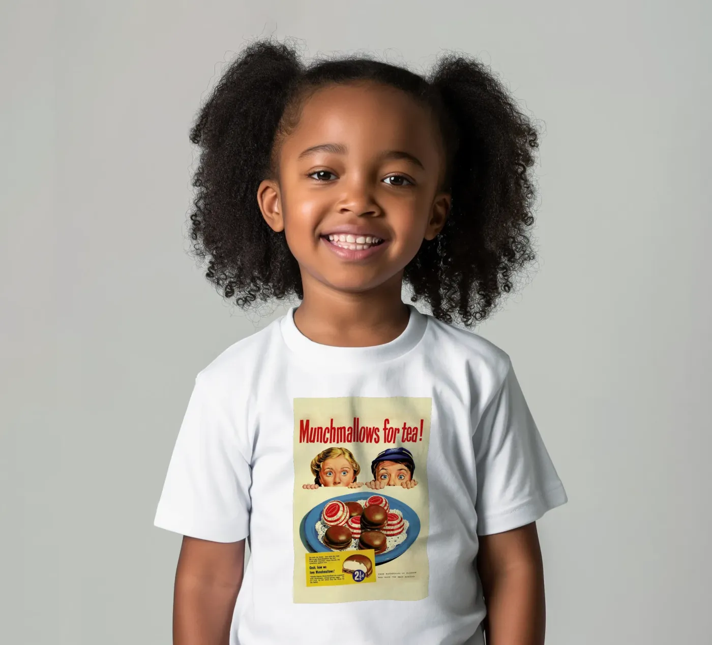 Munchmallows t-shirt bambini da Hemingway Design