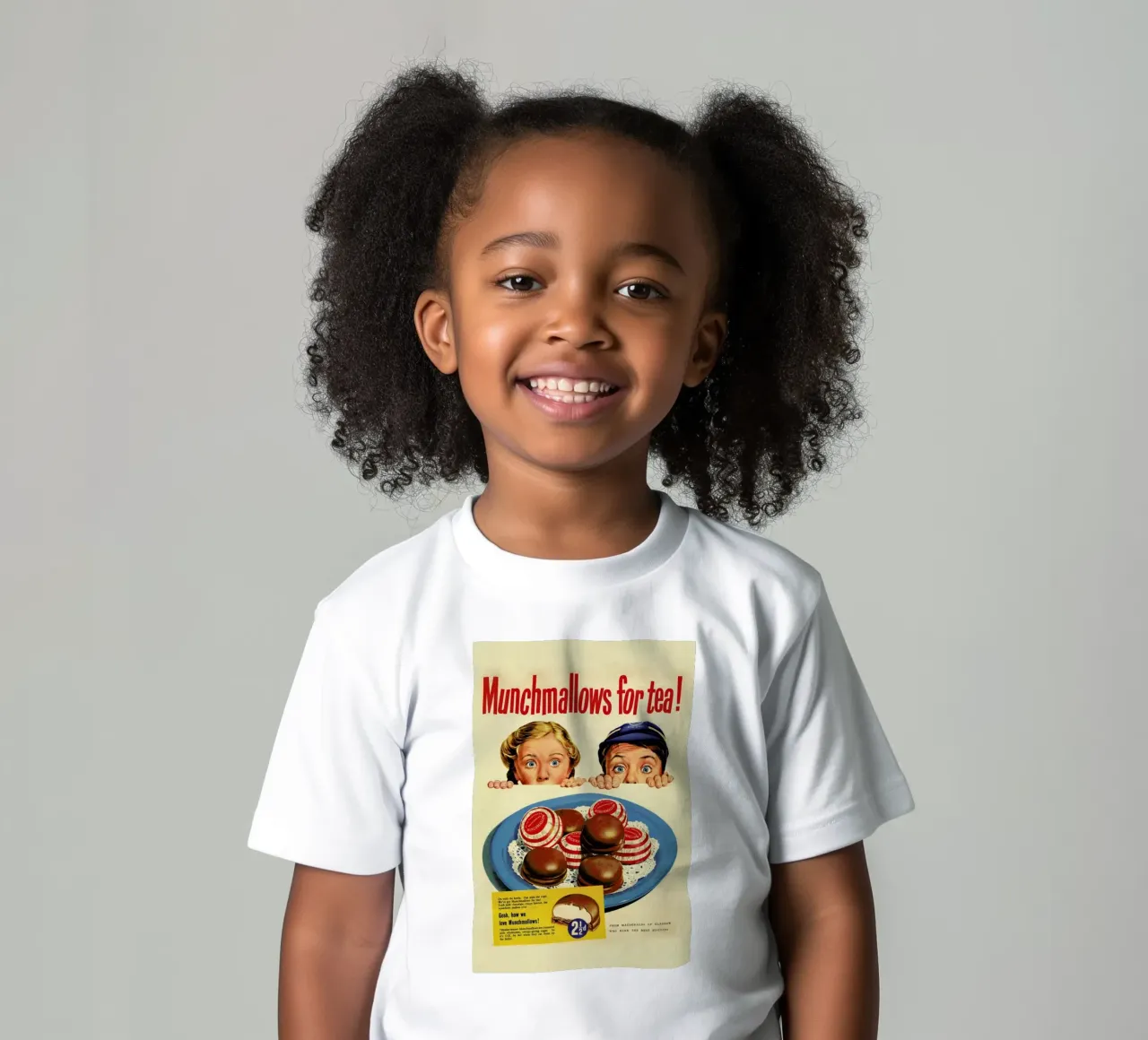 Munchmallows t-shirt bambini da Hemingway Design