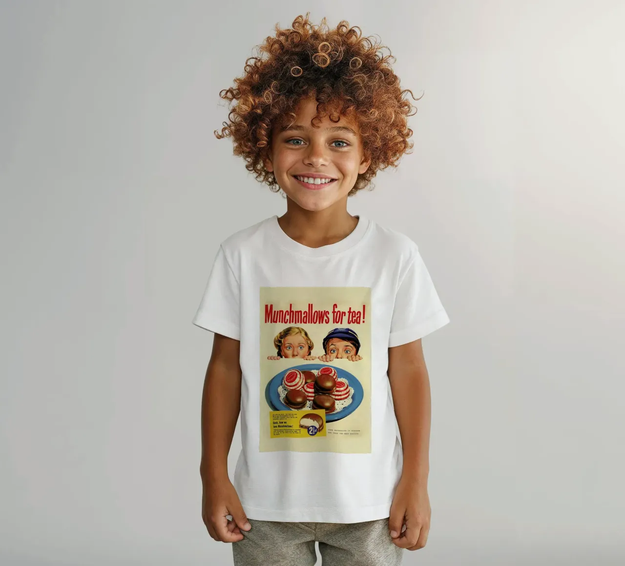 Munchmallows t-shirt bambini da Hemingway Design