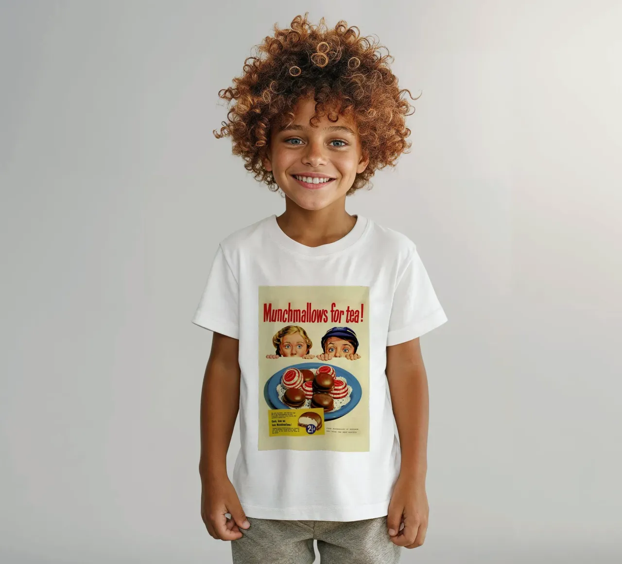 Munchmallows t-shirt bambini da Hemingway Design