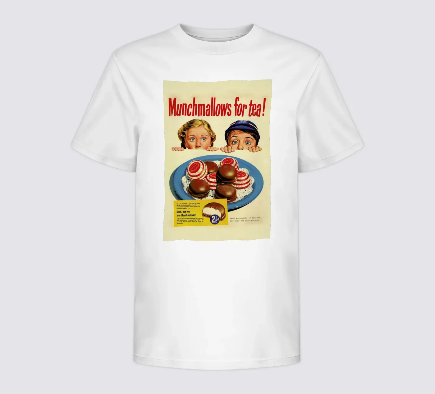 Munchmallows t-shirt bambini da Hemingway Design