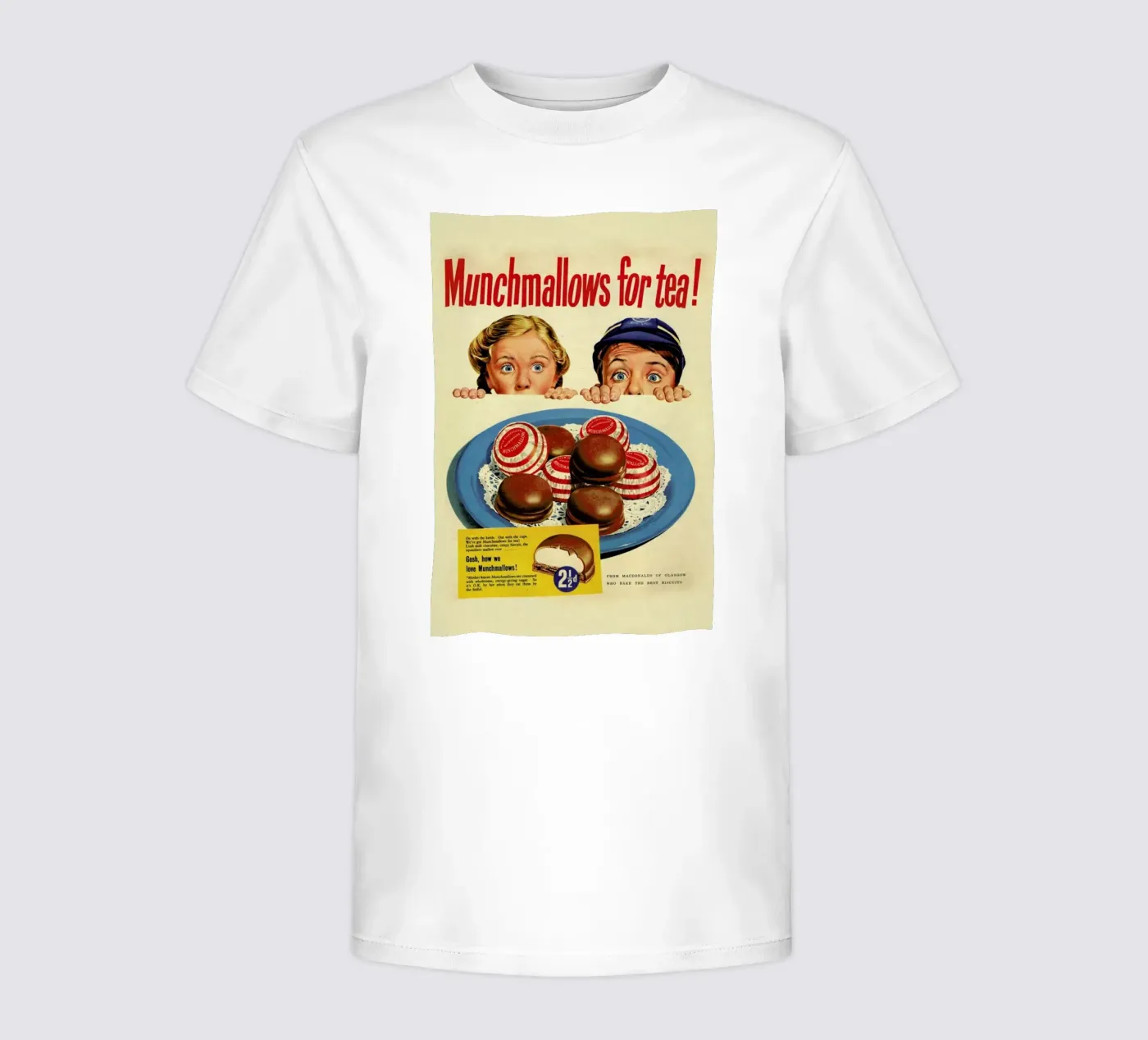Munchmallows t-shirt bambini da Hemingway Design