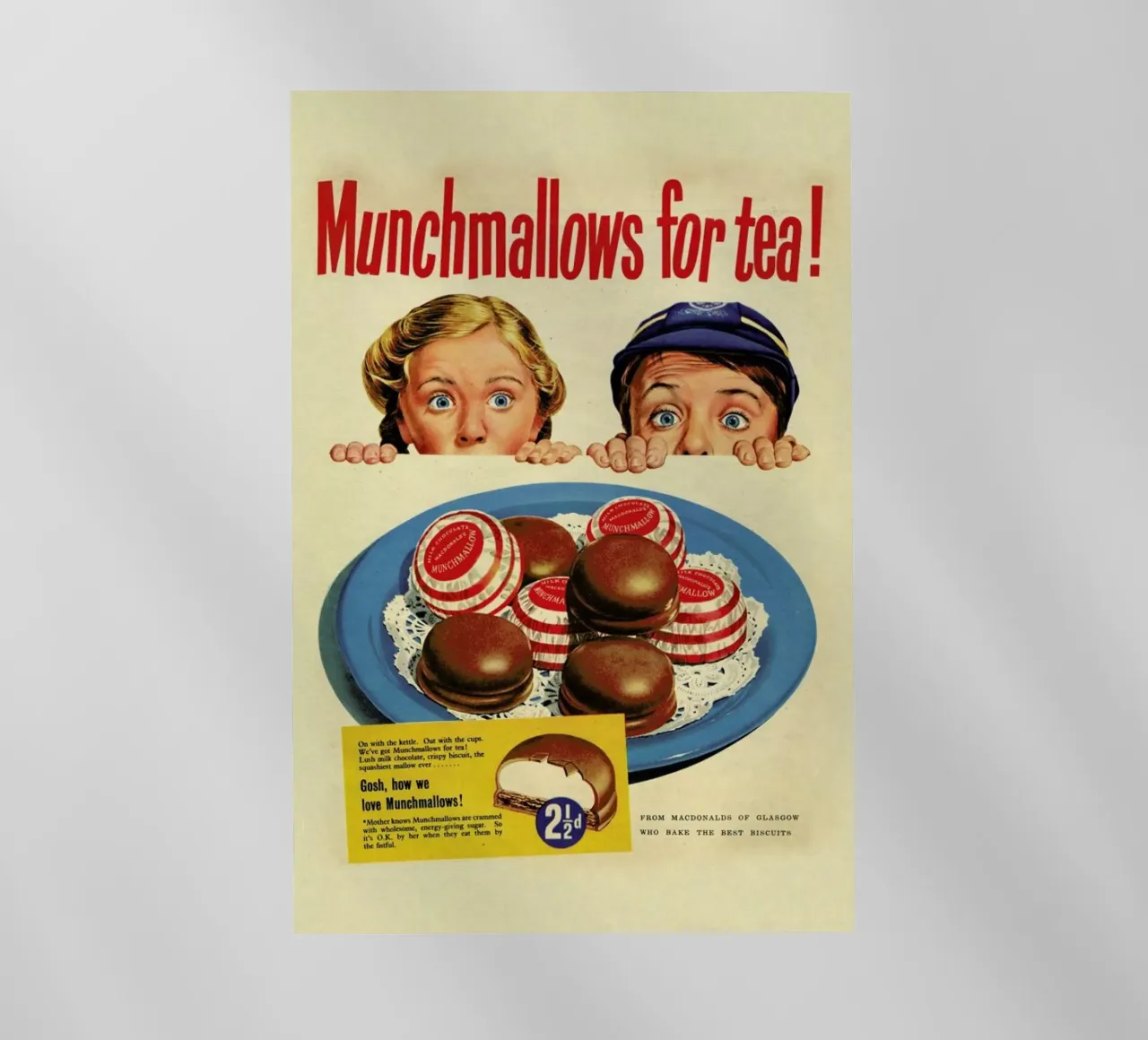 Munchmallows pellicola backlit da Hemingway Design