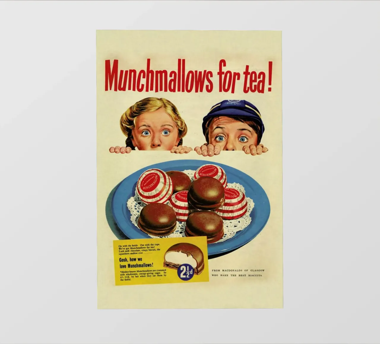 Munchmallows pellicola backlit da Hemingway Design