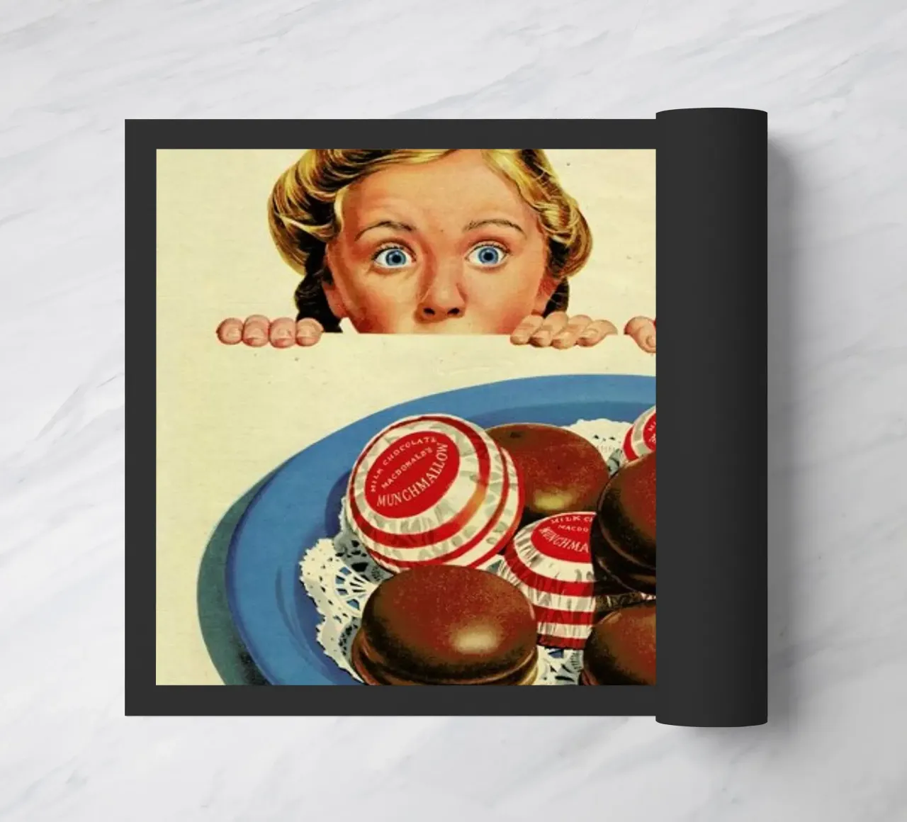 Munchmallows doormat by Hemingway Design