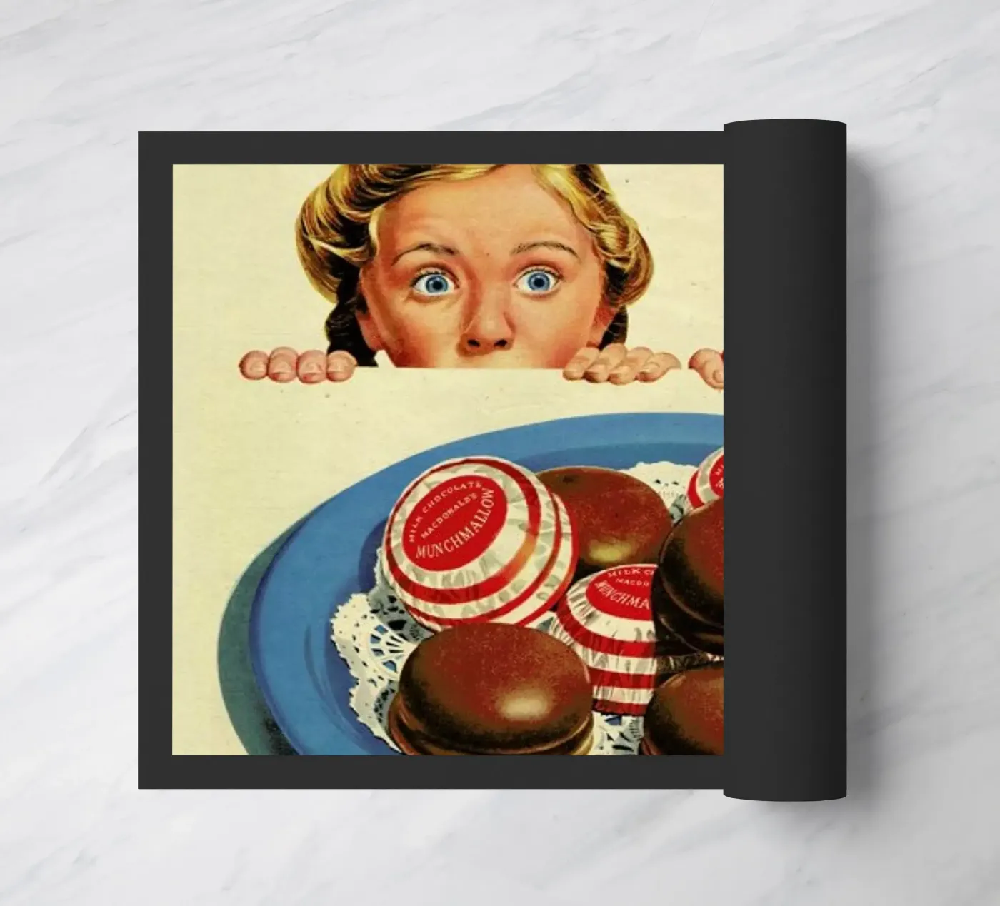 Munchmallows Fußmatte von Hemingway Design