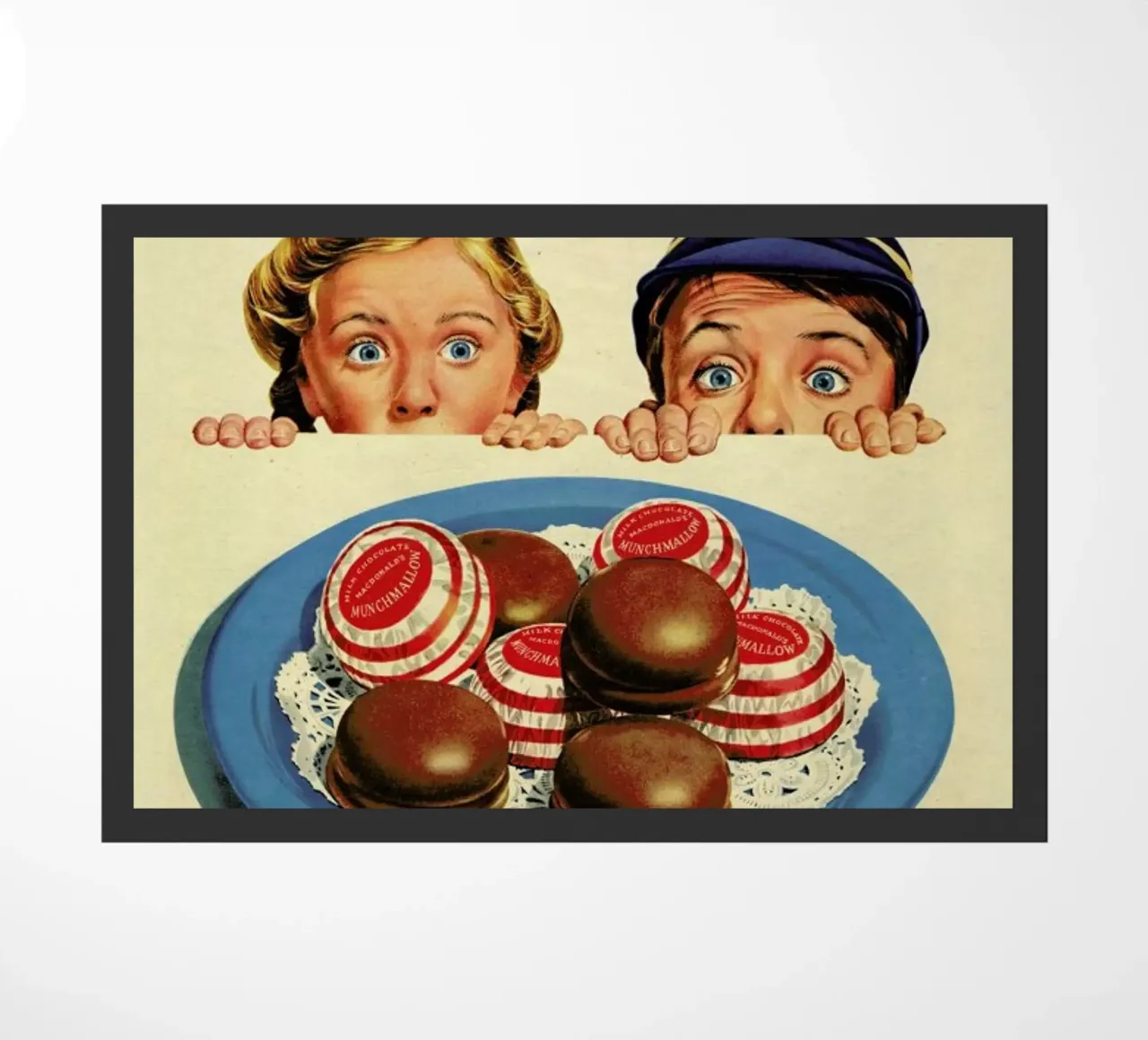 Munchmallows doormat by Hemingway Design