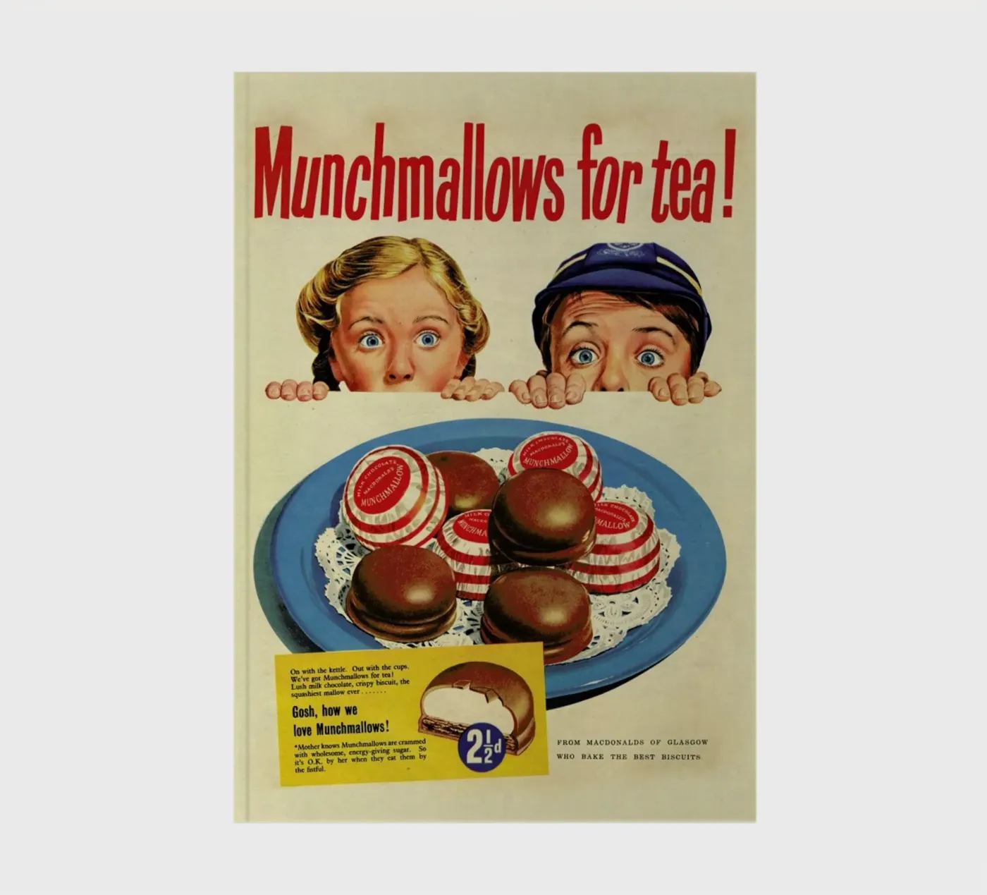 Munchmallows notebook by Hemingway Design