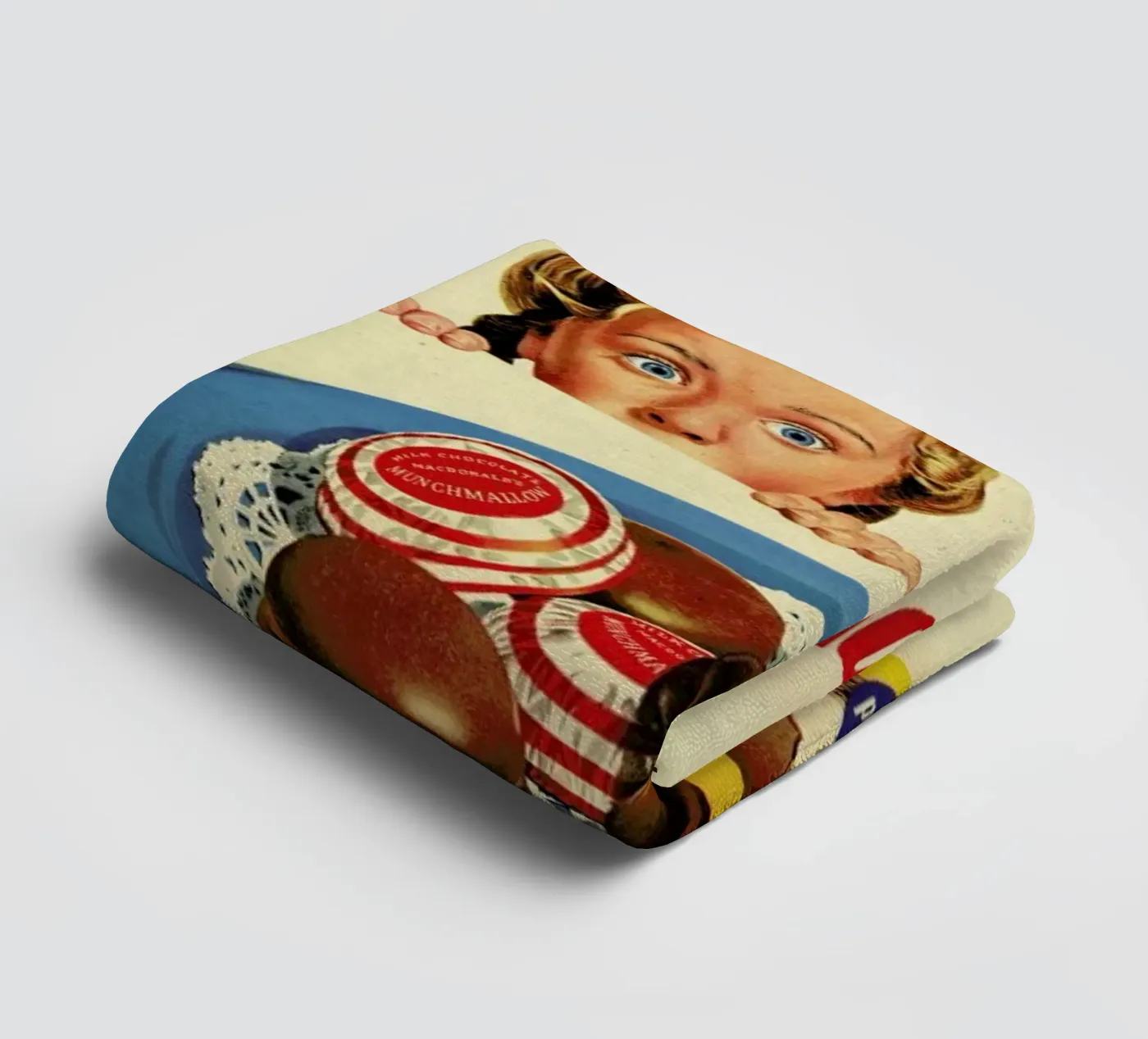 Munchmallows towel by Hemingway Design