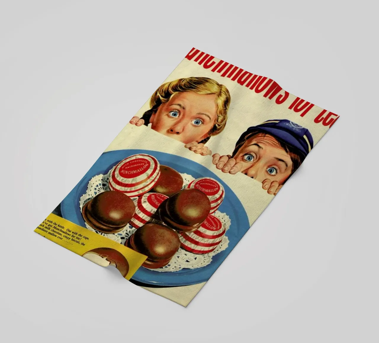 Munchmallows telo mare da Hemingway Design