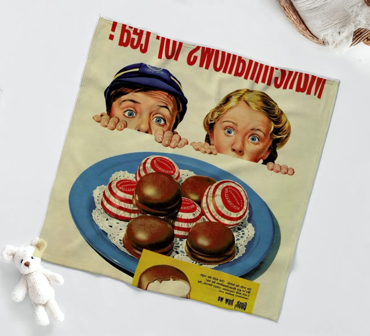 Munchmallows Fleecedecke von Hemingway Design