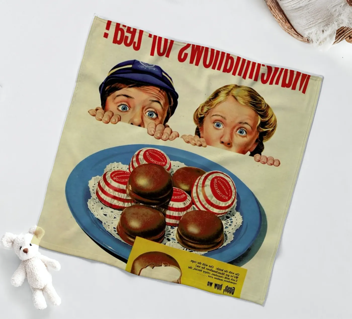 Munchmallows Fleecedecke von Hemingway Design