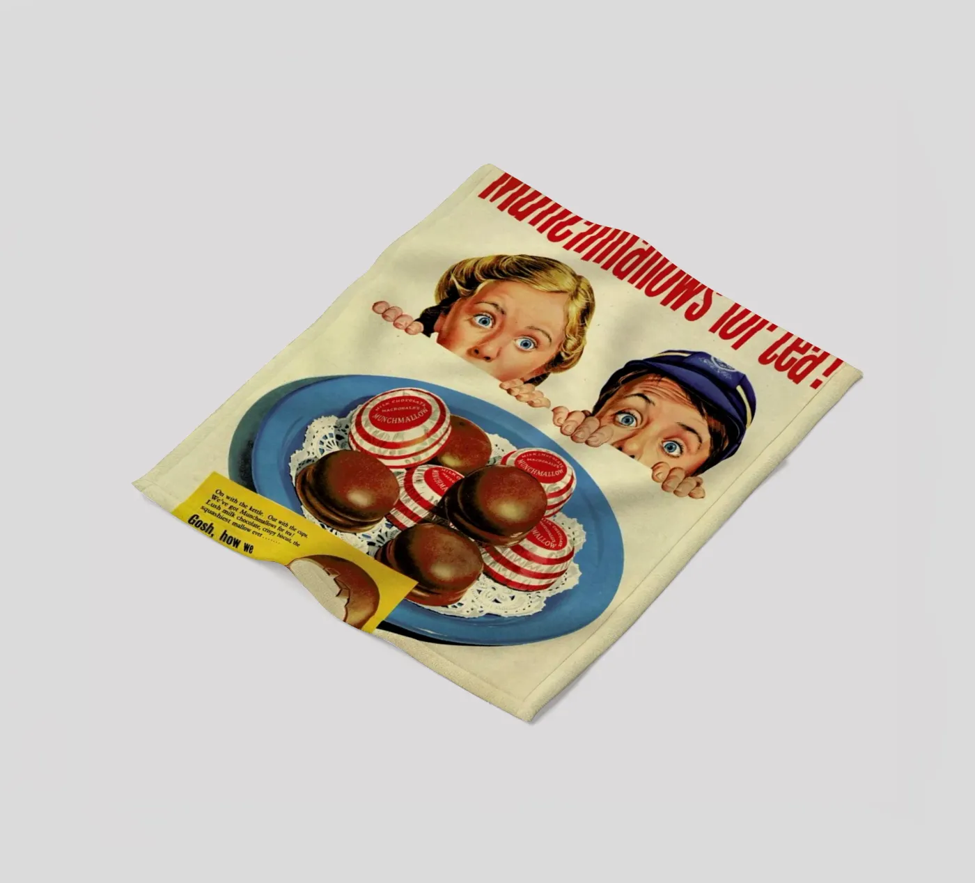 Munchmallows fleecedeken van Hemingway Design