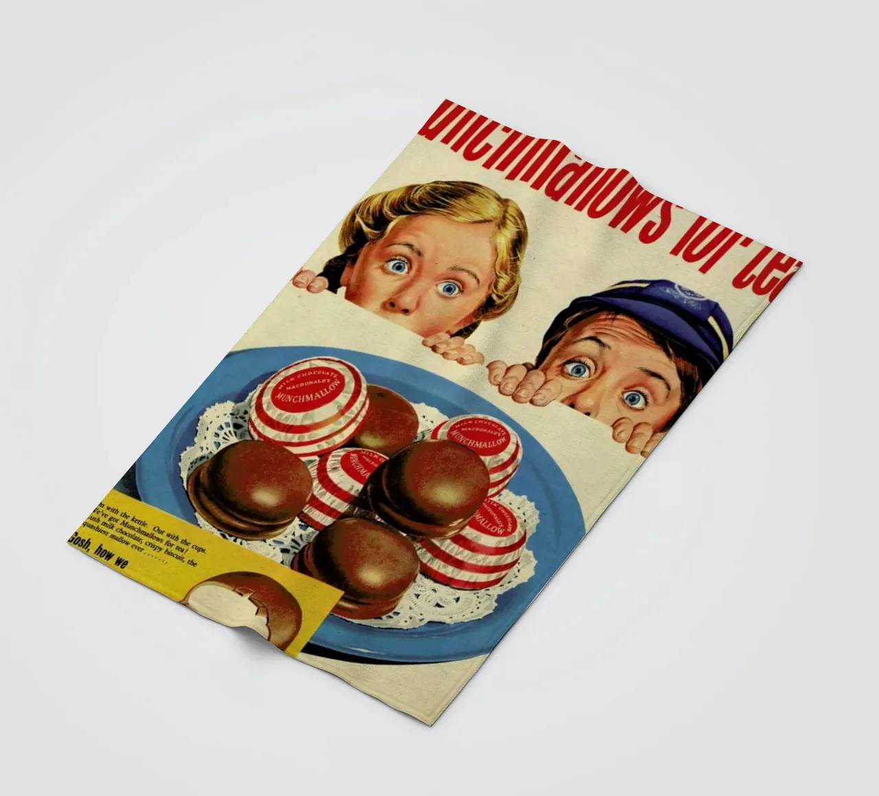 Munchmallows Fleecedecke von Hemingway Design