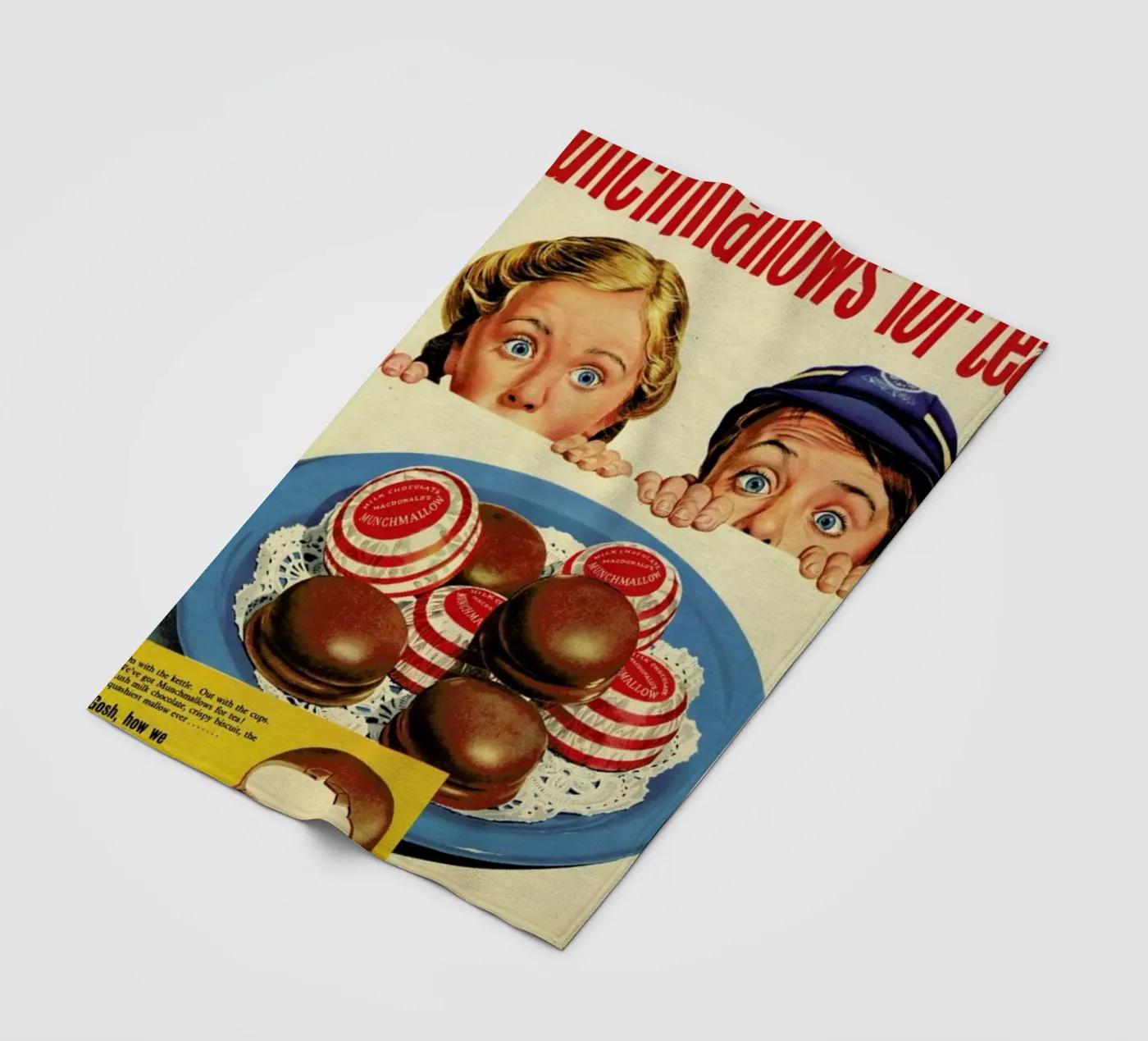 Munchmallows Fleecedecke von Hemingway Design