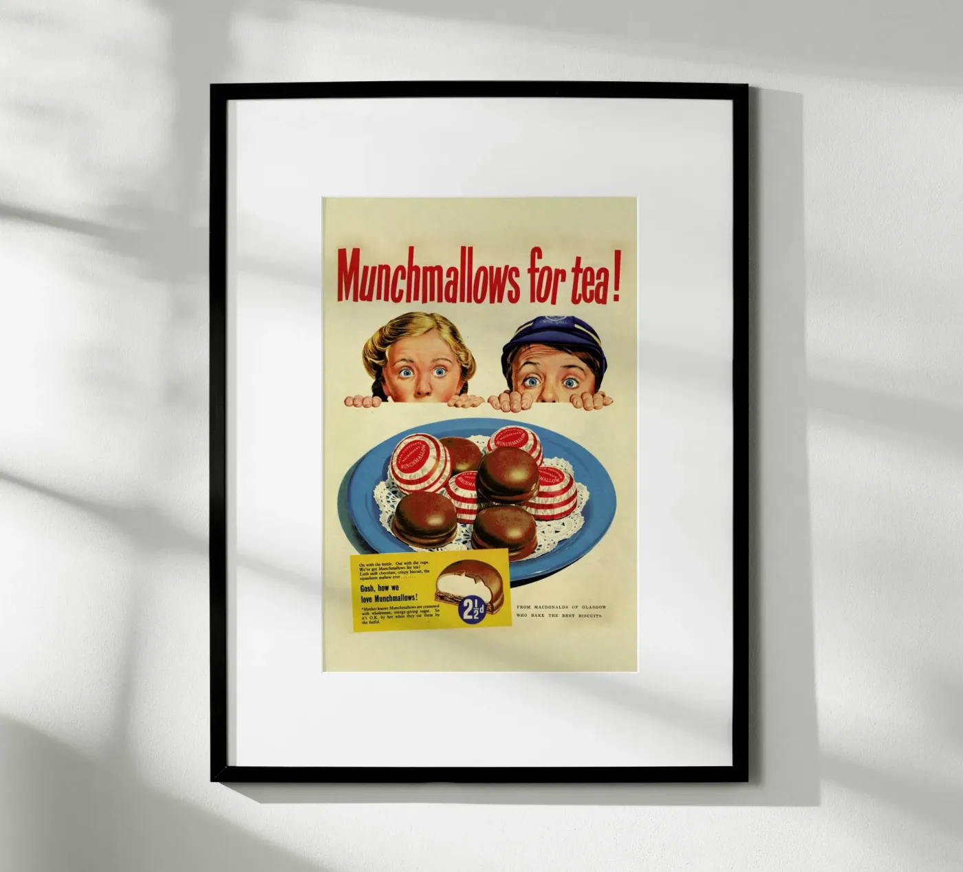 Munchmallows poster da Hemingway Design