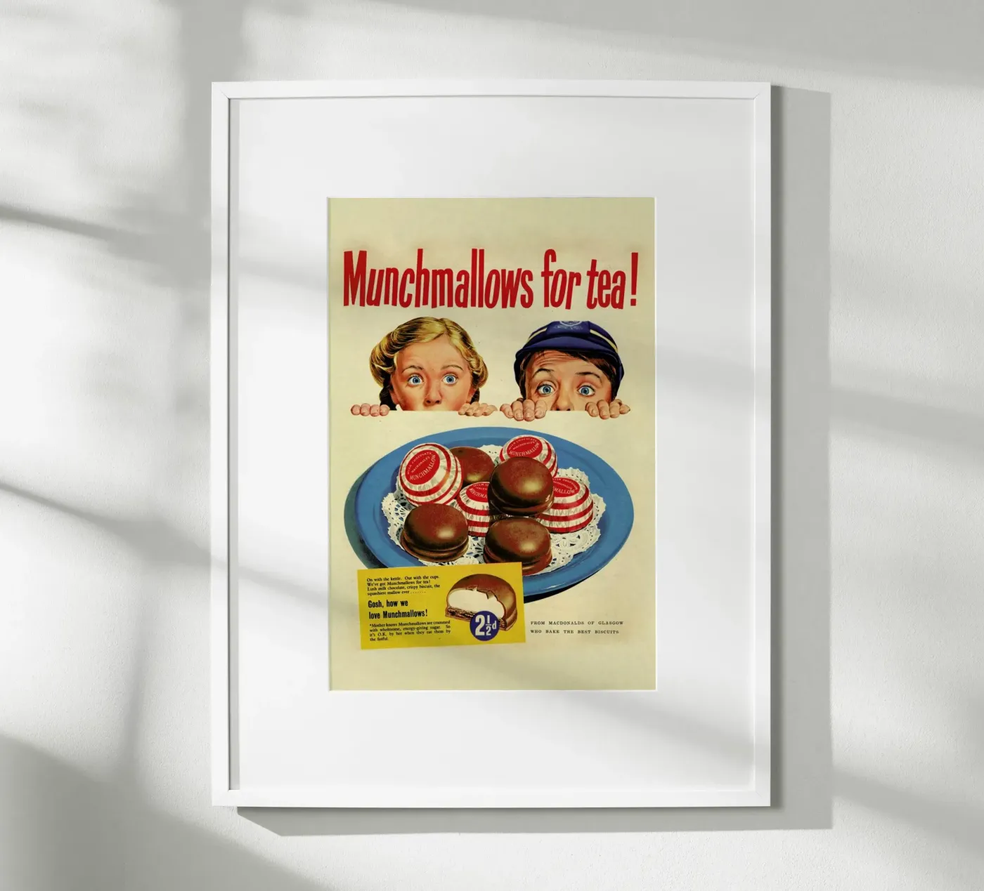 Munchmallows poster by Hemingway Design