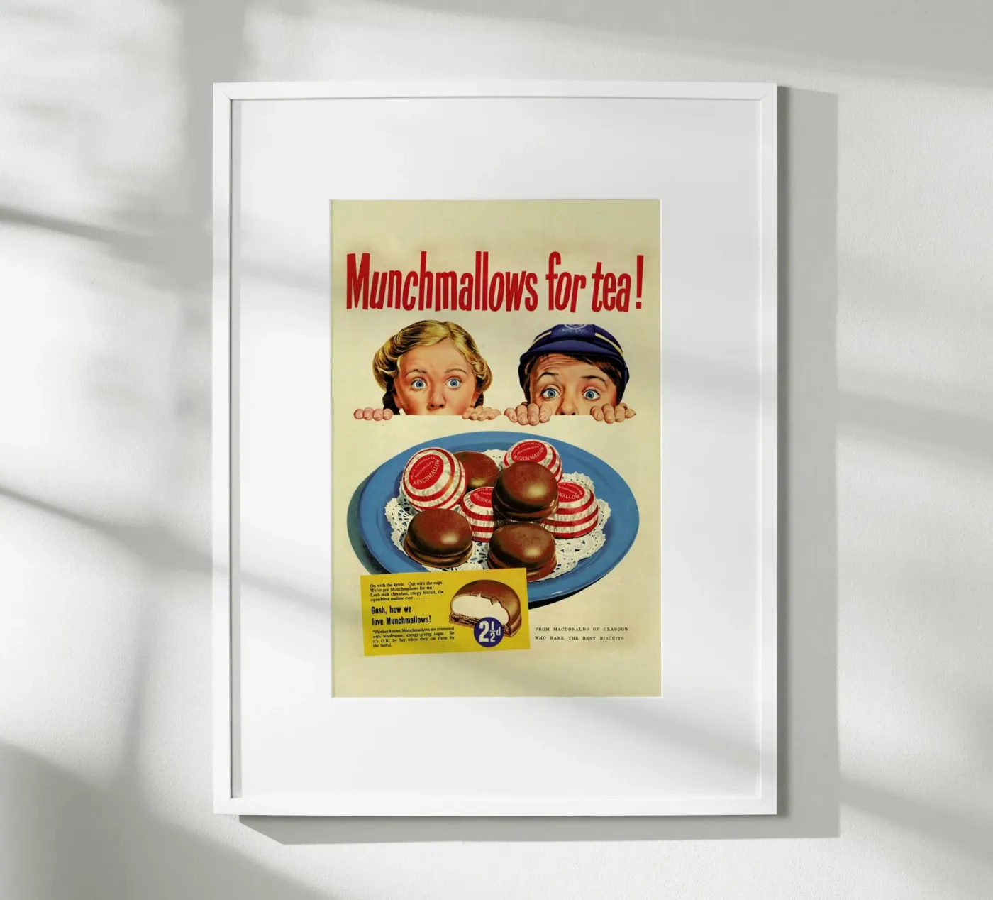 Munchmallows poster da Hemingway Design