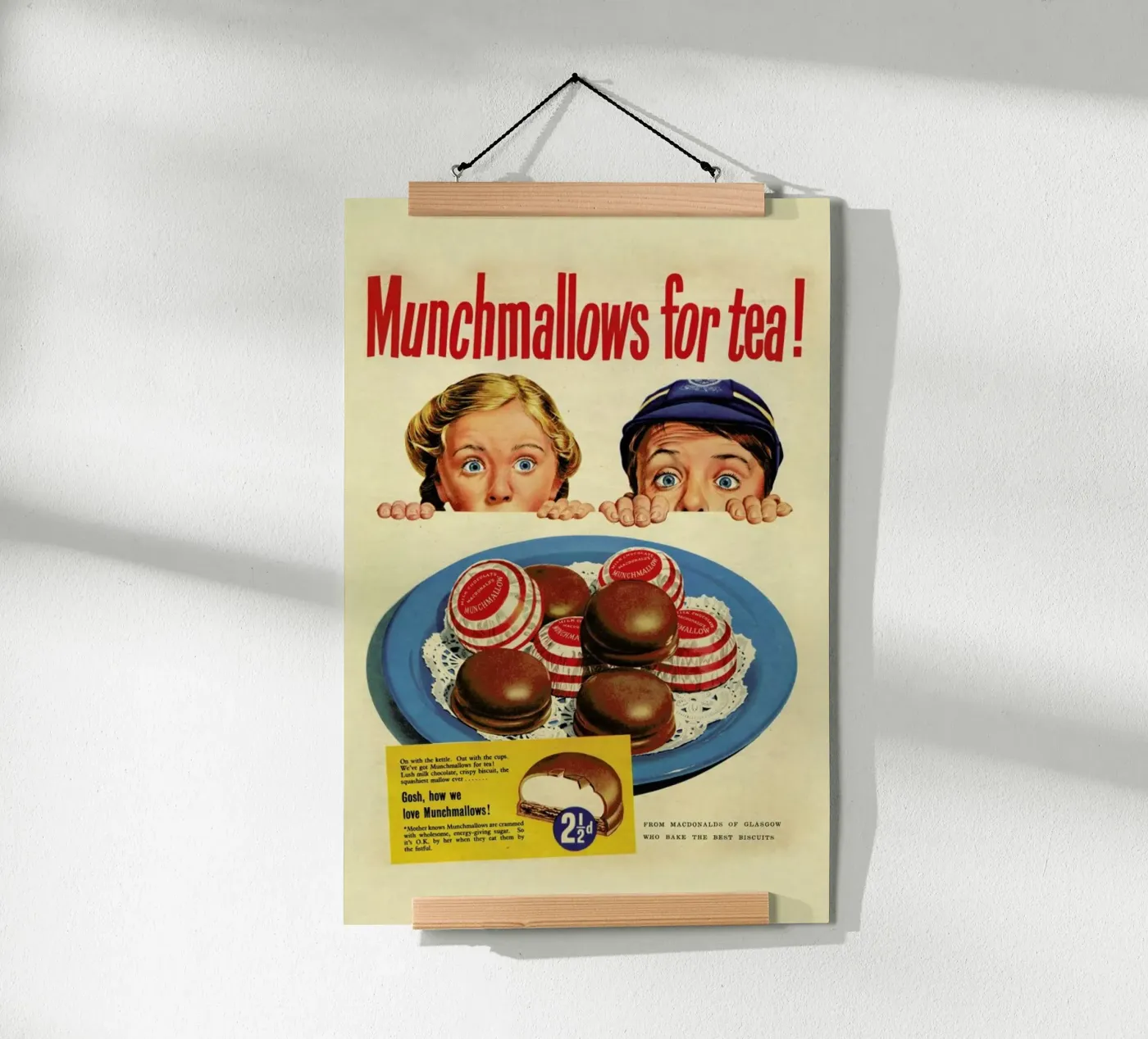 Munchmallows poster da Hemingway Design