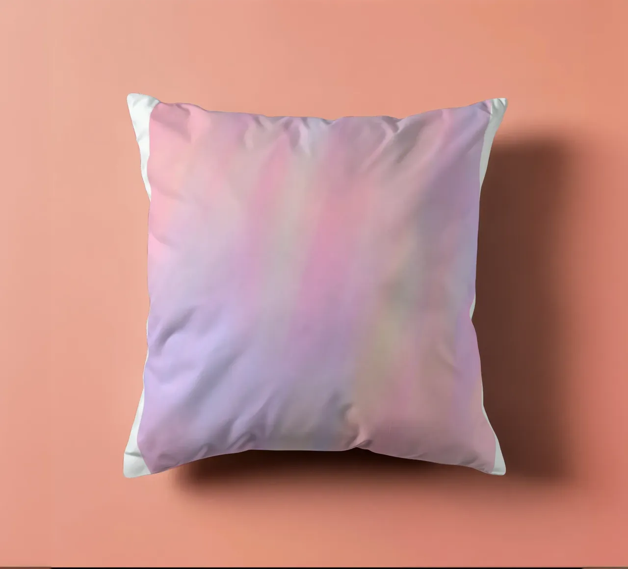 What You Think You Create - Pastel Aura Gradient Print decorative cushion by homdeco