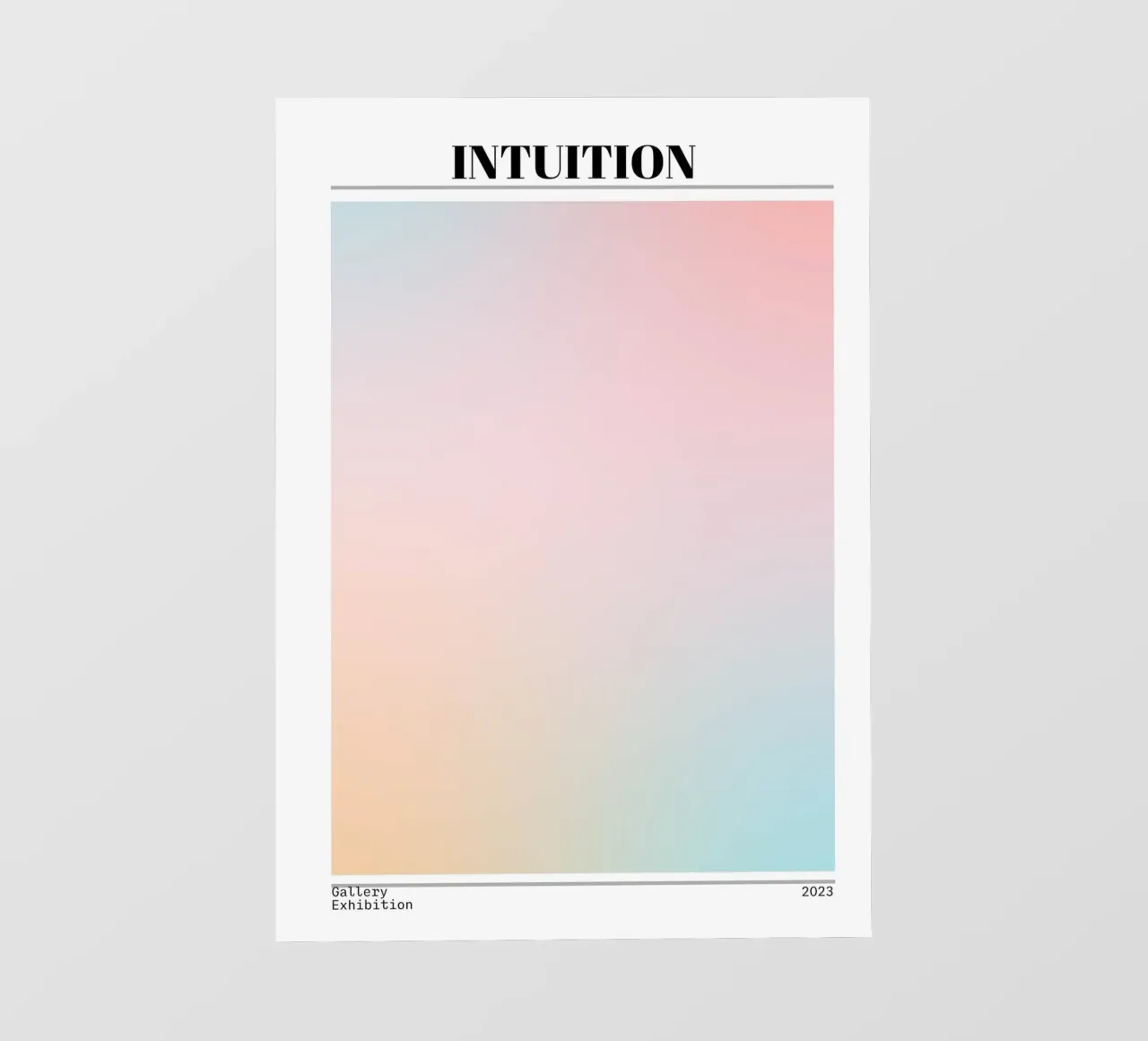 Intuition Aura Gradient Print - Mostra in galleria pellicola backlit da homdeco