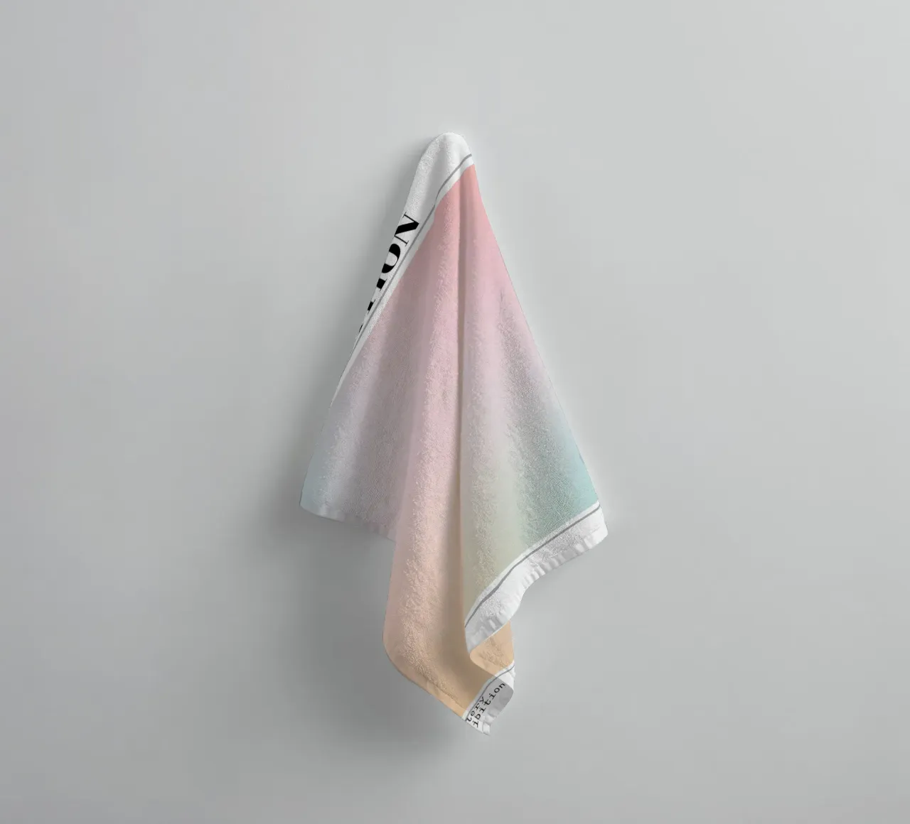 Intuition Aura Gradient Print - Mostra in galleria asciugamano da bagno da homdeco