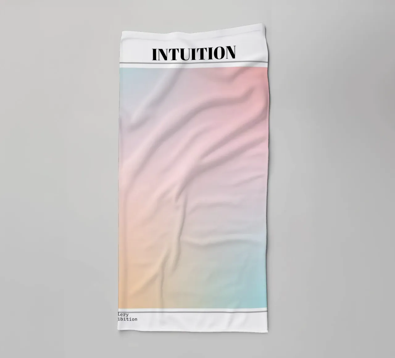 Intuition Aura Gradient Print - Mostra in galleria asciugamano da bagno da homdeco