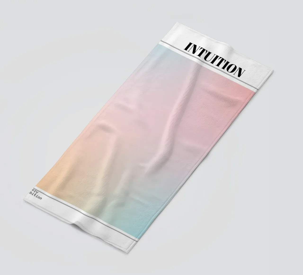Intuition Aura Gradient Print - Mostra in galleria telo mare da homdeco