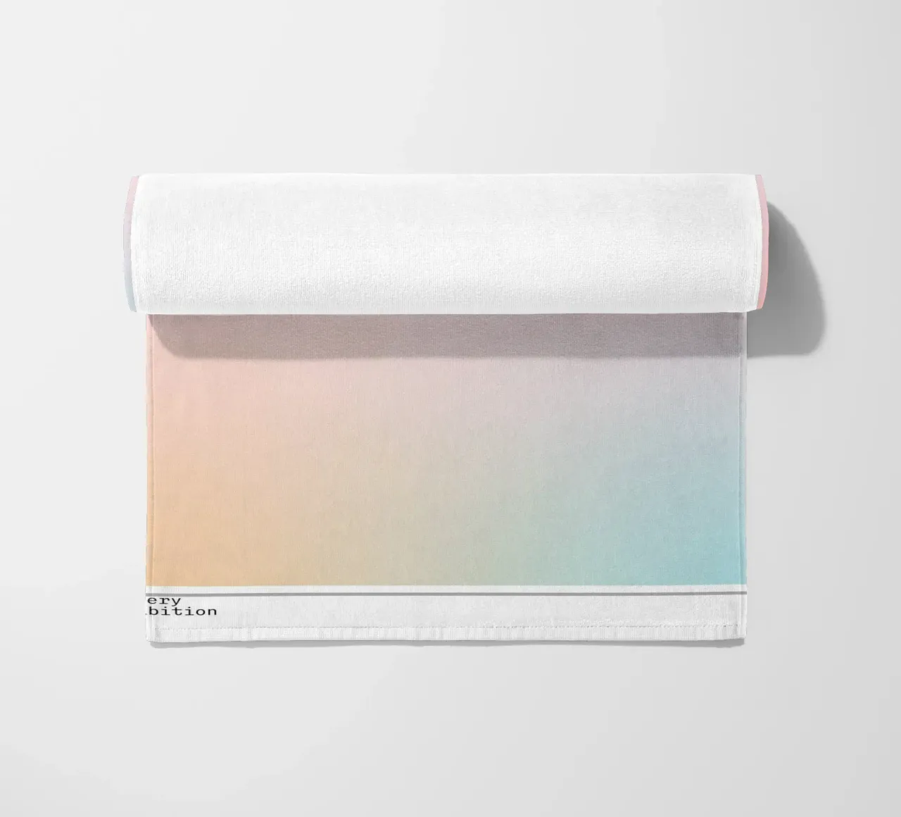 Intuition Aura Gradient Print - Mostra in galleria telo mare da homdeco
