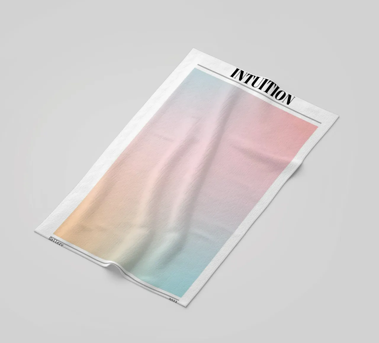 Intuition Aura Gradient Print - Mostra in galleria telo mare da homdeco