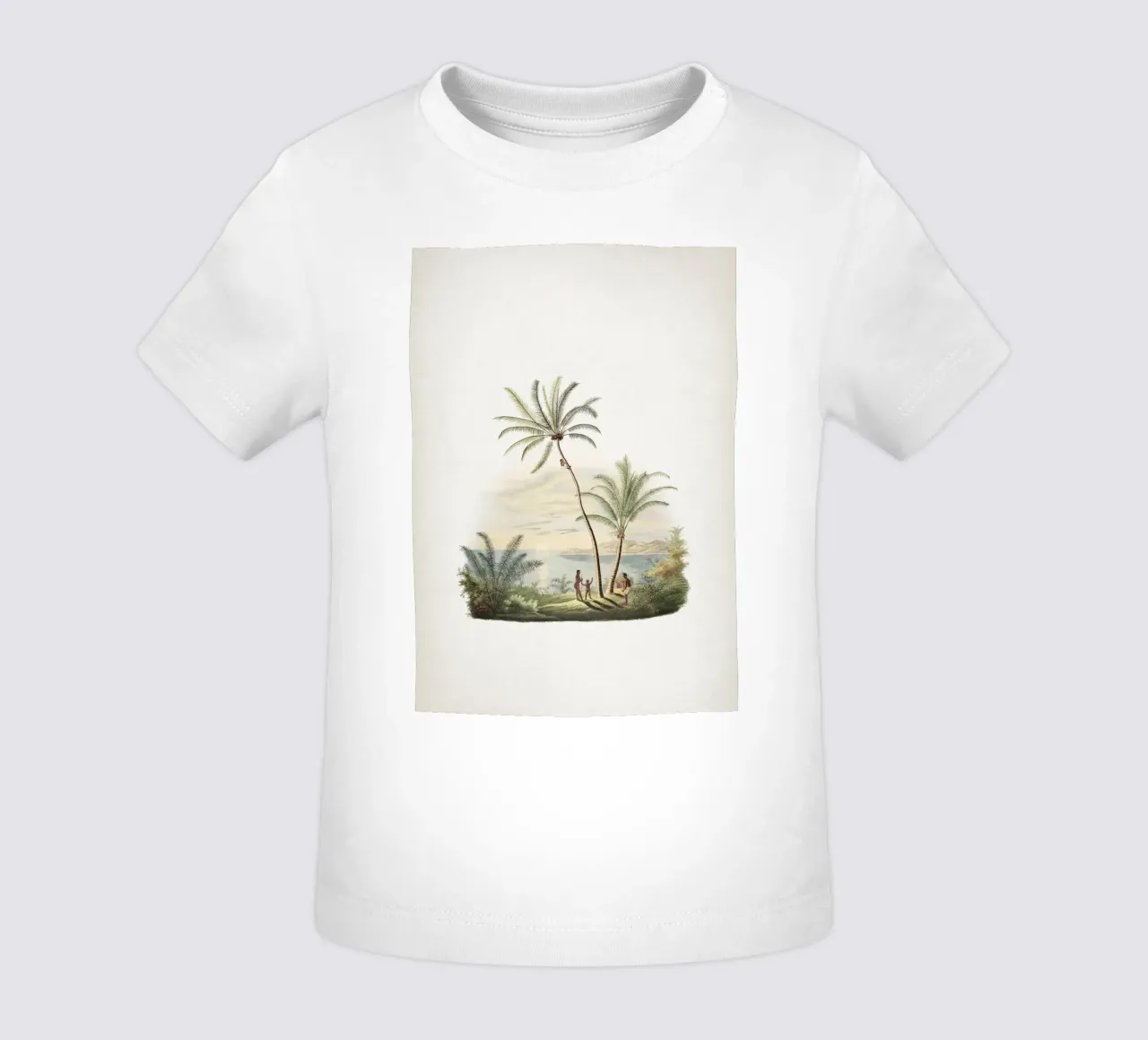 Vintage Martius 2 Cocos Nucifera maglietta neonato da Vintage Print Collection