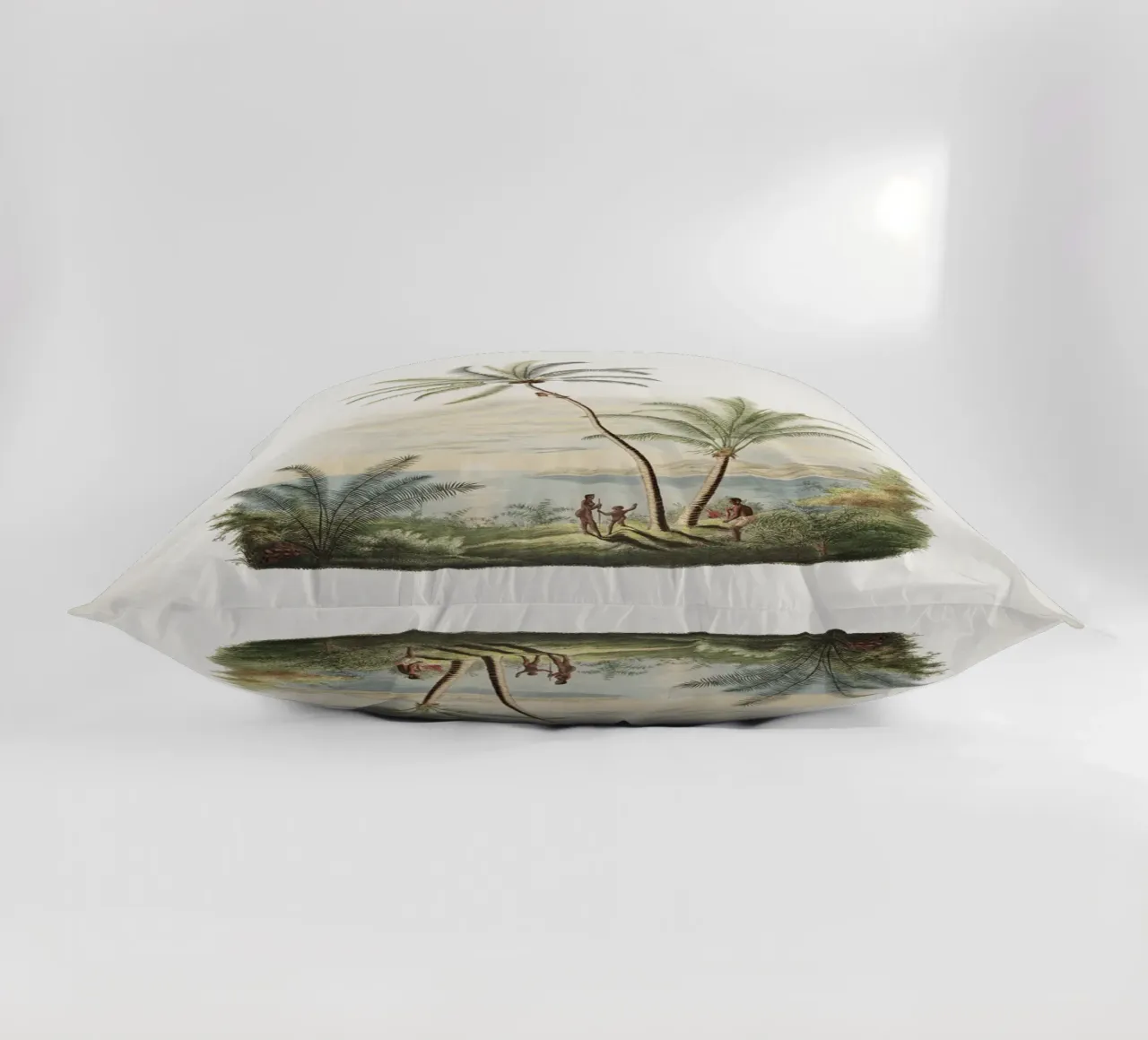 Vintage Martius 2 Cocos Nucifera cuscino da Vintage Print Collection