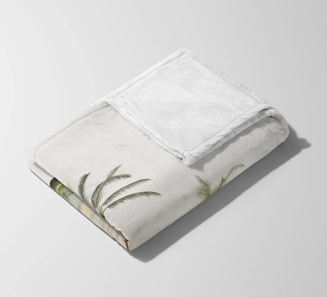 Vintage Martius 2 Cocos Nucifera coperta in pile da Vintage Print Collection