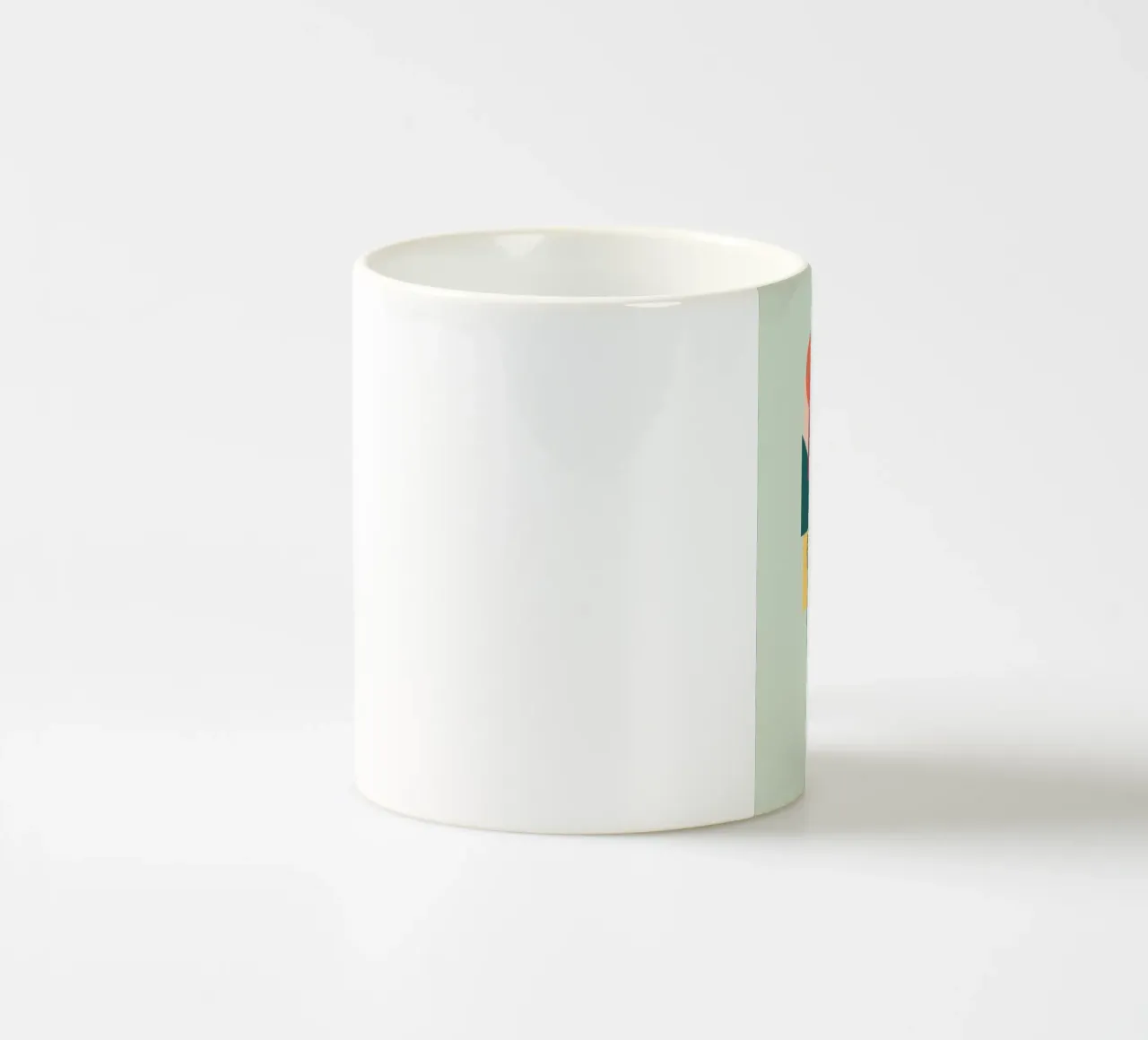 Floral bauhaus #086: Joyful Geometry tazza in ceramica da Zen Design