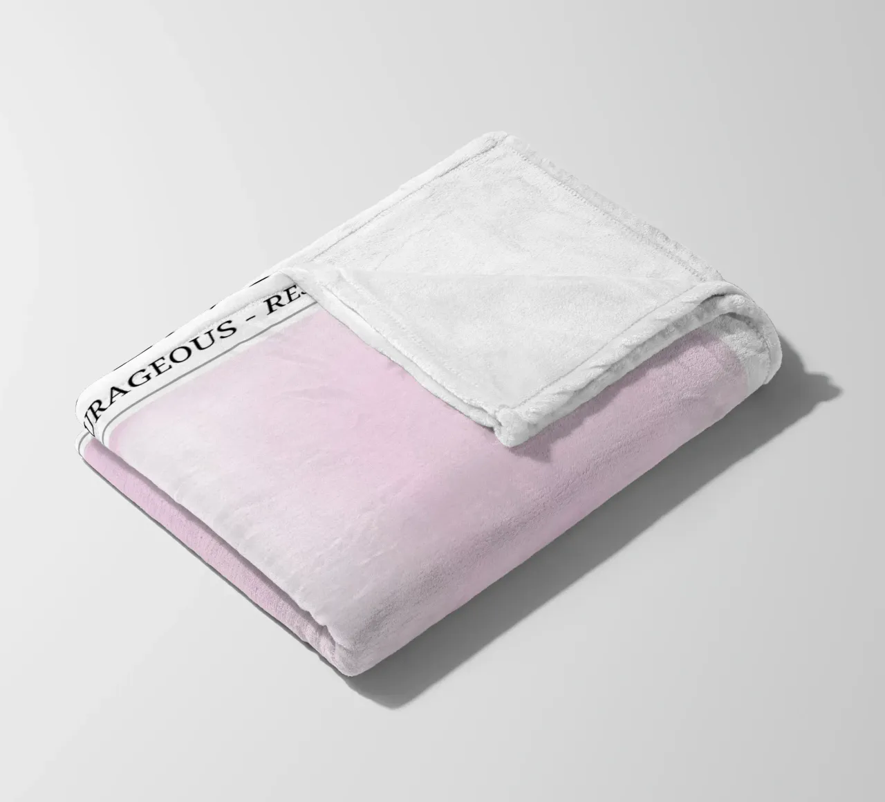Divino Femminile Determinato Coraggioso Resiliente Arte coperta in pile da homdeco