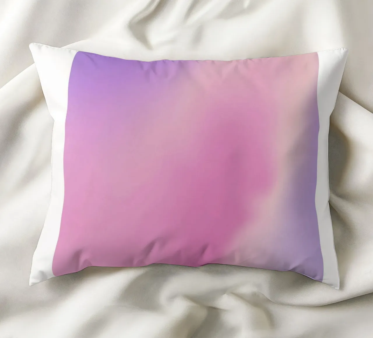 I Am A Priority Aura Gradient Print - Arte dell'amore per sé stessi cuscino da homdeco