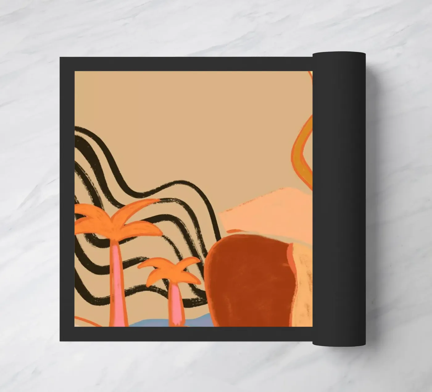 The Archer deurmat van Arty Guava