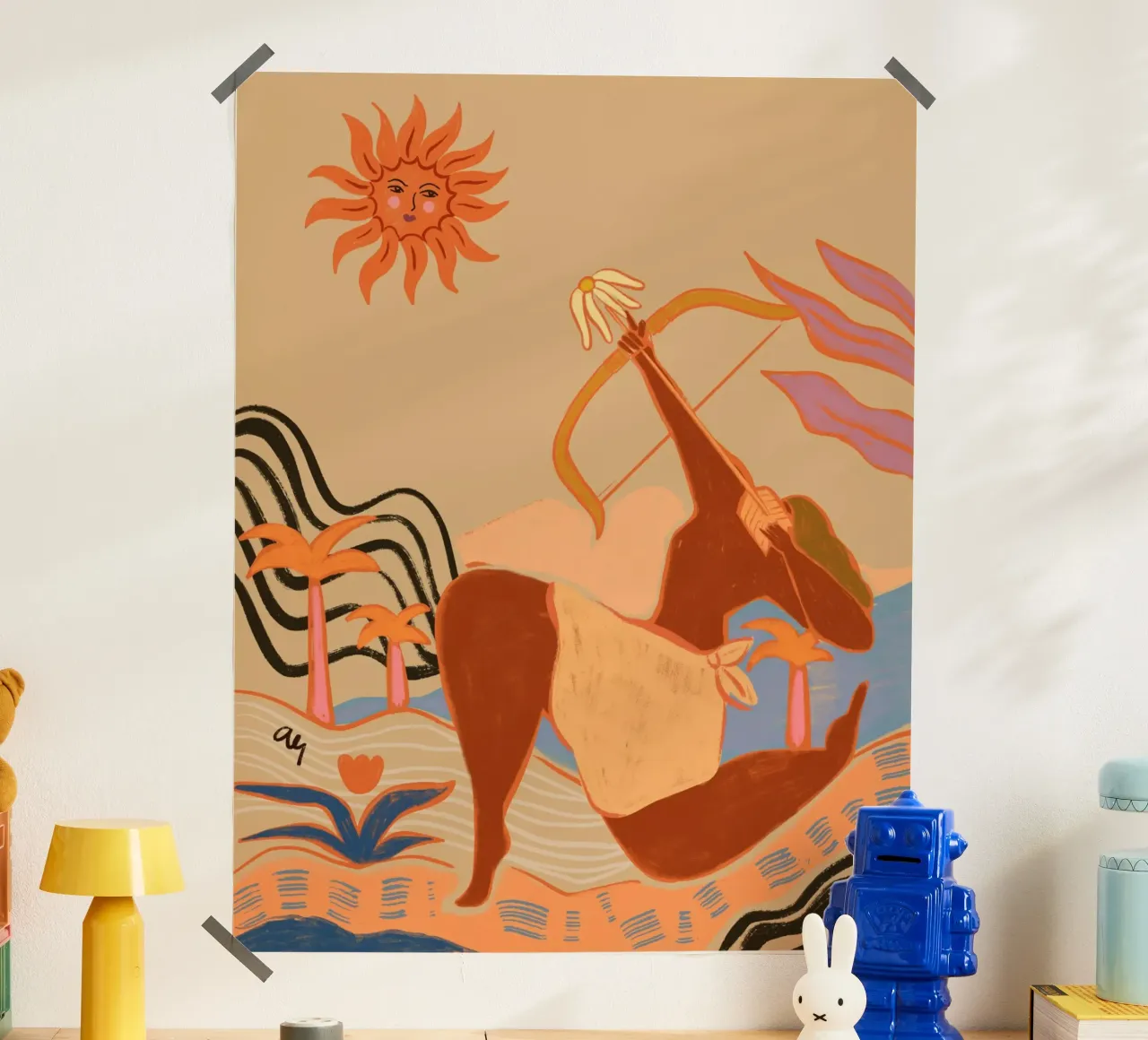 The Archer poster da Arty Guava