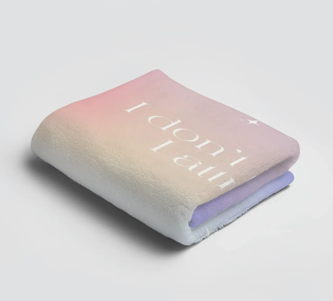 I Don't Chase I Attract - Aura Manifestation Print towel by homdeco