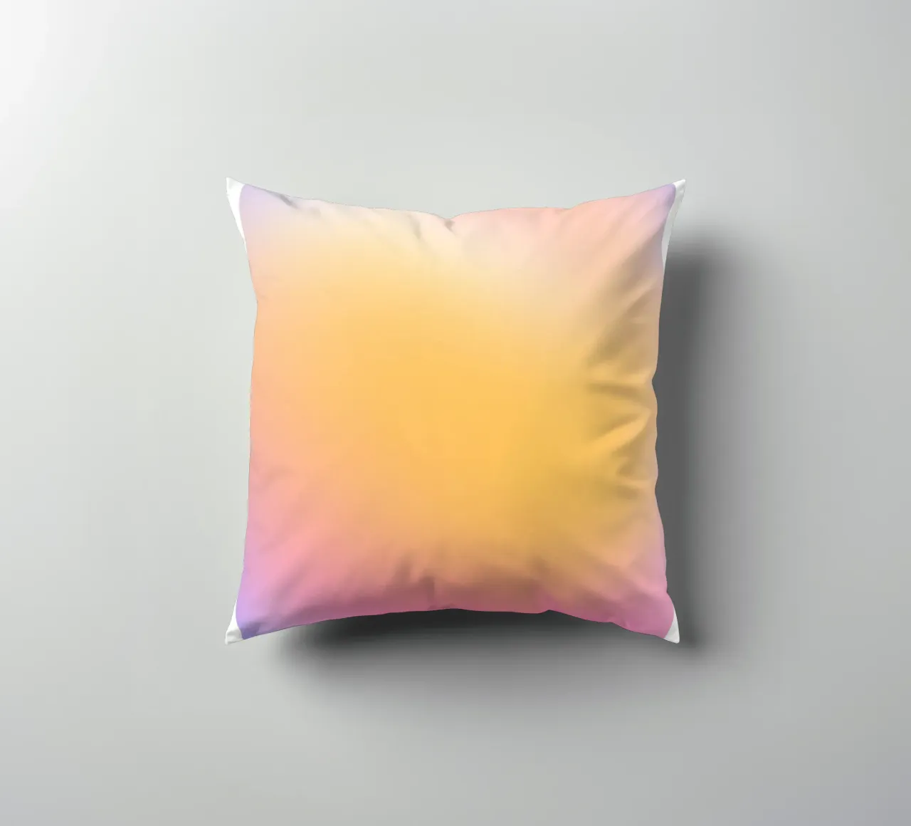 Divine Purpose Aura Gradient Print - Spiritual Path decorative cushion by homdeco