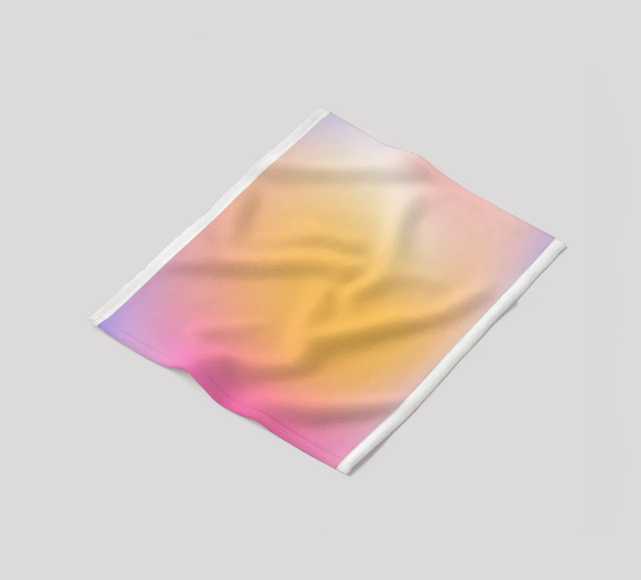 Divine Purpose Aura Gradient Print - Spiritual Path fleece blanket by homdeco