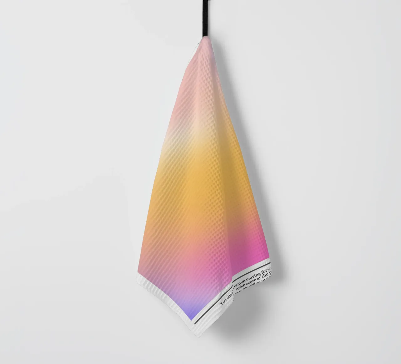 But Divin Aura Gradient Print - Chemin Spirituel torchon de homdeco