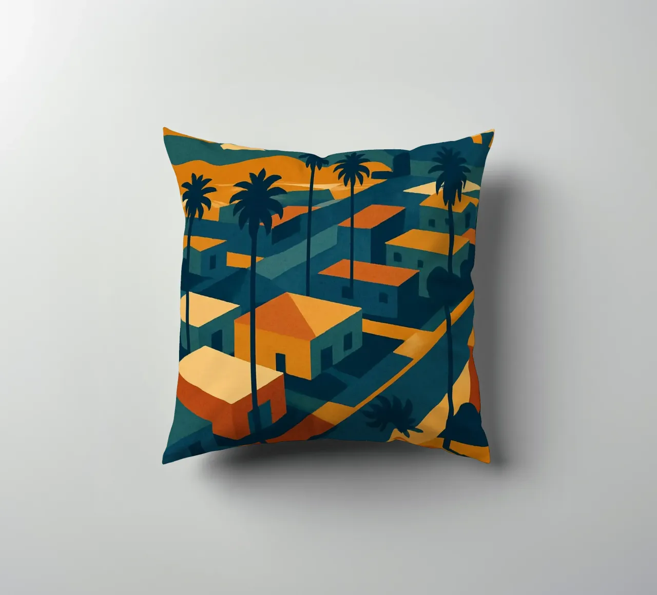 Los Angeles retro-pop cuscino da JETLAG | affiches voyage