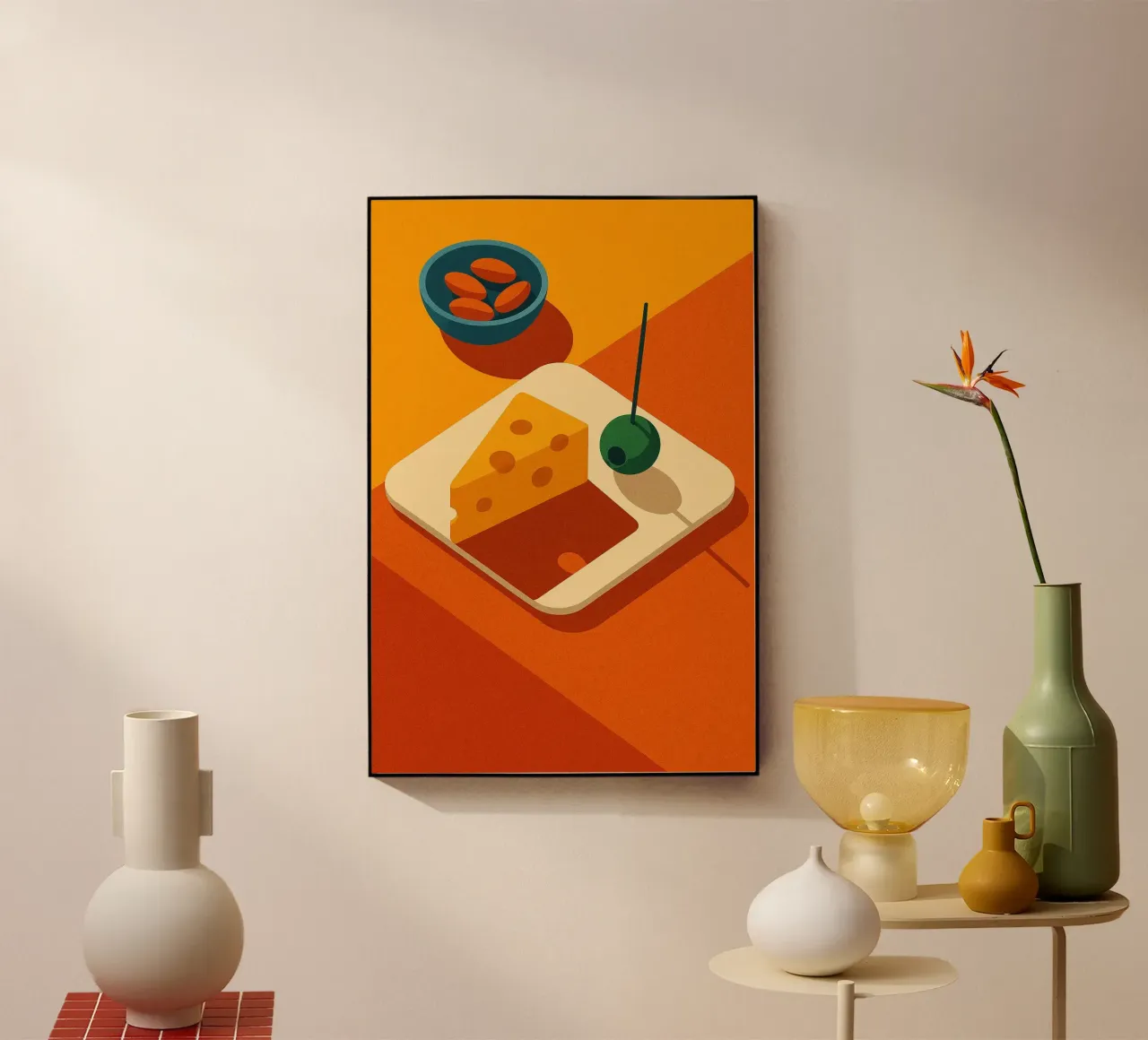 Aperitivo grafico plexiglass da Boissons - Affiches & posters - Retro